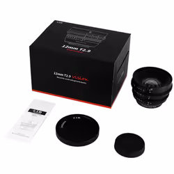 7Artisans C705B 12mm T2.9 MILC/SRL Obiettivo ampio Nero