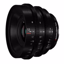 7Artisans C705B 12mm T2.9 MILC/SRL Obiettivo ampio Nero