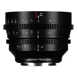 7Artisans C702B 12mm T2.9 MILC Obiettivo ampio Nero