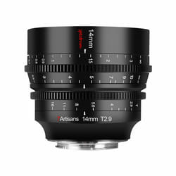 7Artisans 14mm T2.9 APSH MILC Grandangolo Nero