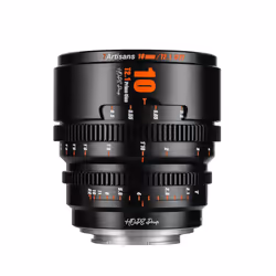7Artisans HOPE Prime S35 10mm T2.1, Obiettivi per cinema, 15/12, Canon RF