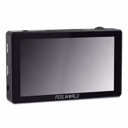 Feelworld LUT5 monitor per fotocamere 14 cm (5.5") Nero 1920 x 1080 Pixel Retroilluminazione a LED Touch screen - Vista aggiuntiva 5