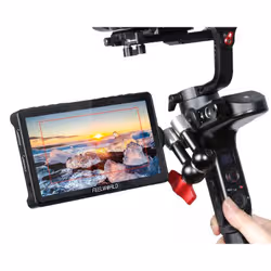 Feelworld F5 PRO V4 monitor per fotocamere 15,2 cm (6") Nero 1920 x 1080 Pixel Retroilluminazione a LED Touch screen - Vista aggiuntiva 3