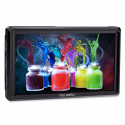 Feelworld FW568 V3 monitor per fotocamere 15,2 cm (6") Nero 1920 x 1080 Pixel Retroilluminazione a LED Touch screen - Vista aggiuntiva 7