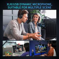 Feelworld PM1-XS microfono Nero Microfono per podcast