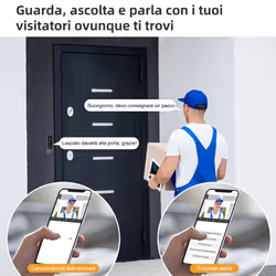 Imou DB60 Kit - Videocampanello da 5Mp a batteria con suoneria da interno supplementare - Vista aggiuntiva 4