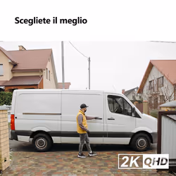 Imou Cruiser 2C 2K (3MP) - Telecamera Wi-Fi Esterno Motorizzata 360° - Visione Notturna a Colori, IP66, Tracciamento Intelligente, Rilevamento Umano con Faretto e Sirena, Audio Bidirezionale - Vista aggiuntiva 5