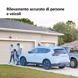 Imou Cruiser 2C 2K (3MP) - Telecamera Wi-Fi Esterno Motorizzata 360° - Visione Notturna a Colori, IP66, Tracciamento Intelligente, Rilevamento Umano con Faretto e Sirena, Audio Bidirezionale - Vista aggiuntiva 6