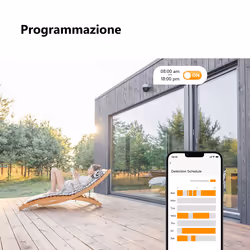 Imou Cruiser 2C 3K (5MP) - Telecamera Wi-Fi Esterno Motorizzata 360° - Visione Notturna a Colori, IP66, Tracciamento Intelligente, Rilevamento Umano con Faretto e Sirena, Audio Bidirezionale - Vista aggiuntiva 4
