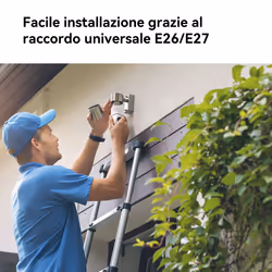 Imou Bulb Cam Telecamera di sicurezza motorizzata con attacco E27 con luce da 3W. Ideale per box, garage e dentro casa - Vista aggiuntiva 6