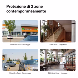 Imou Crusier DUAL 6MP (3MP+3MP) Telecamera Wi-Fi Esterno Doppio Obiettivo, 360°PTZ Videocamera Sorveglianza Esterno con Visione Notturna a Colori, Rilevamento Umano/Veicoli, IP66, Tracciamento Intelligente, 2,4ghz - Vista aggiuntiva 5