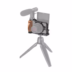 SmallRig CCS2434 custodia per macchine fotografiche 1/4" Nero, Legno - Vista aggiuntiva 4