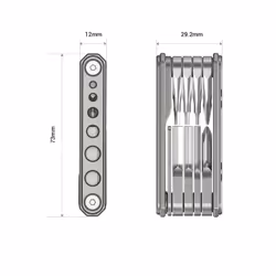 SmallRig 2713 pinza multiuso Tascabile 9 strumenti Argento - Vista aggiuntiva 6