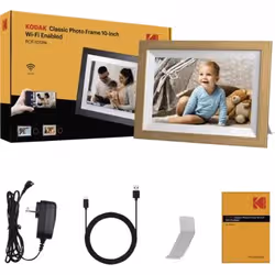 Kodak RCF-1012W cornice per foto digitali Bianco 25,6 cm (10.1") Touch screen Wi-Fi - Vista aggiuntiva 3