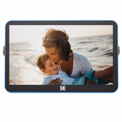 Kodak RWF108 cornice per foto digitali Legno, Blu 25,4 cm (10") Touch screen Wi-Fi - Vista aggiuntiva 3