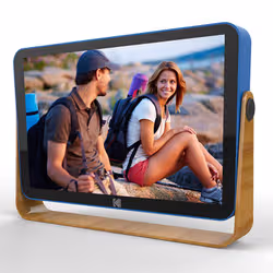 Kodak RWF108 cornice per foto digitali Legno, Blu 25,4 cm (10") Touch screen Wi-Fi - Vista aggiuntiva 4