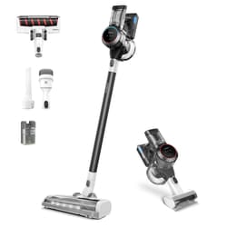 Tineco PURE ONE S11 Tango Aspirapolvere a bastone 2 in 1 Batteria Secco HEPA Senza sacchetto Grigio, Bianco