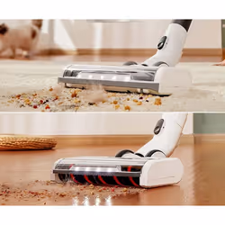 Tineco PURE ONE S11 Tango Aspirapolvere a bastone 2 in 1 Batteria Secco HEPA Senza sacchetto Grigio, Bianco