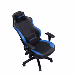Anda Seat Luna Poltrona per gaming Seduta imbottita Nero, Blu - Vista aggiuntiva 4