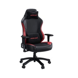 Anda Seat Luna Poltrona per gaming Seduta imbottita Nero, Rosso