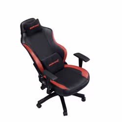 Anda Seat Luna Poltrona per gaming Seduta imbottita Nero, Rosso - Vista aggiuntiva 4