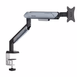Anda Seat Stealth Pro II 106,7 cm (42") Scrivania Nero, Titanio - Vista aggiuntiva 3