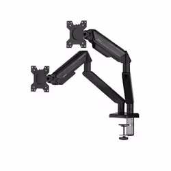 Anda Seat Stealth II Duo 81,3 cm (32") Scrivania Nero - Vista aggiuntiva 5