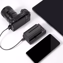 Ulanzi NP-F01 carica batterie Universale - Vista aggiuntiva 5
