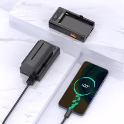 Ulanzi NP-F01 carica batterie Universale - Vista aggiuntiva 6