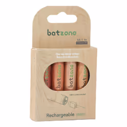 BATZONE P2-Li2A-2220C-4 Batteria ricaricabile Stilo AA Ioni di Litio - Vista aggiuntiva 4