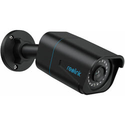 4K Telecamera Poe Esterno Bullet con Rilevamento di Persone/Veicoli, Videosorveglianza Time-Lapse, Impermeabile IP66, Visione Nottura ir 30m, Audio e