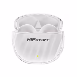 Hifuture FlyBuds 3, True Wireless Stereo (TWS), Musica e Chiamate, Auricolare, Bianco