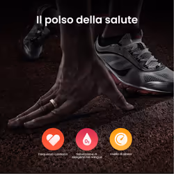 Amazfit Helio Ring Anello intelligente con activity tracker Titanio - Vista aggiuntiva 4