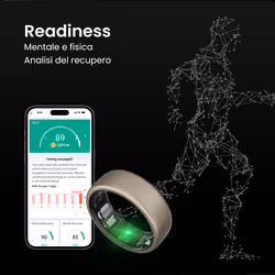 Amazfit Helio Ring No Anello intelligente con activity tracker Titanio - Vista aggiuntiva 5