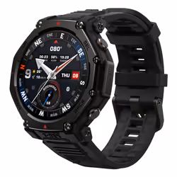 Amazfit T-Rex 3 Pro 3,81 cm (1.5") AMOLED 48 mm Digitale Touch screen Nero GPS (satellitare) - Vista aggiuntiva 5