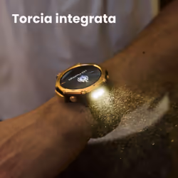 Amazfit T-Rex 3 Pro 3,81 cm (1.5") AMOLED 48 mm Digitale 480 x 480 Pixel Touch screen Oro Wi-Fi GPS (satellitare) - Vista aggiuntiva 4