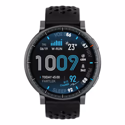 Amazfit W2556GL1N smartwatch e orologio sportivo 3,81 cm (1.5") AMOLED Digitale 480 x 480 Pixel Touch screen Nero - Vista aggiuntiva 2