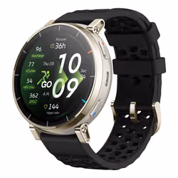 Amazfit Active 3 3,35 cm (1.32") AMOLED Digitale 466 x 466 Pixel Touch screen Oro GPS (satellitare) - Vista aggiuntiva 3