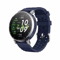 Amazfit W2558GL2N smartwatch e orologio sportivo 3,35 cm (1.32") AMOLED Digitale 466 x 466 Pixel Touch screen Argento GPS (satellitare) - Vista aggiuntiva 3