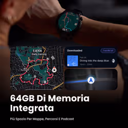 Amazfit Balance 3 3,81 cm (1.5") AMOLED 51 mm Digitale 480 x 480 Pixel Touch screen Acciaio inox Wi-Fi GPS (satellitare) - Vista aggiuntiva 6