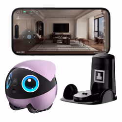 Enabot EBO AIR 2 PLUS Viola Telecamera per bambini e animali domestici