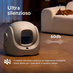 Petoneer CL96961 lettiera per cani e gatti Gatto Lettiera con coperchio Bianco - Vista aggiuntiva 6