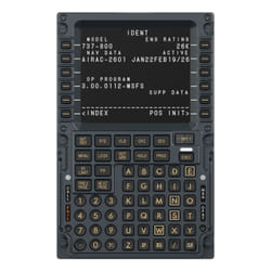 Moza Racing MB7F Flight Computer Display
