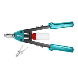 Total - rivettatrice manuale pinza rivetti fino Ø6,4mm 320mm+SERBATOIO portasteli