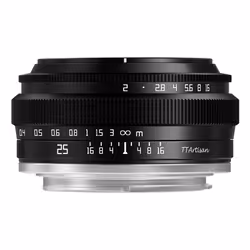 TTArtisan C2520-B-X, 7/5, Fujifilm X