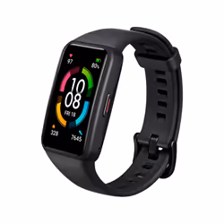 Honor Band 6, Tracciatore di attività da braccio, 3,73 cm (1.47"), AMOLED, 180 mAh, Resistente all'acqua, Nero