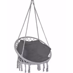 VANTAGGI Seduta extra larga e resistente durable Comodo cuscino con tasca Kit di sospensione incluso e facile da installare D ...