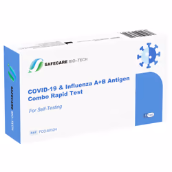 Safecare Bio-Tech Test combinato rapido per Influenza A+B & Antigeni Covid-19