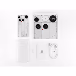 Nothing Phone (3) 16,9 cm (6.67") Doppia SIM Android 15 5G 16 GB 512 GB 5150 mAh Bianco