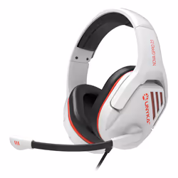 UNYKAch Nova GPRO 2.1 White, Cablato, Gaming, 20 - 20000 Hz, 280 g, Auricolare, Bianco